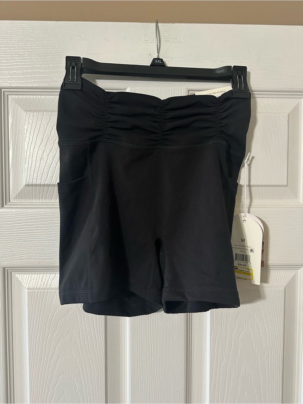 Blogilates Rushed-Waist Athletic Shorts